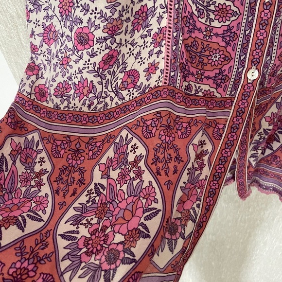 Spell the Gypsy floral kaftan dress - Picture 4 of 6